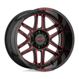 Moto Metal – MO992 FOLSOM – Black – 20″x10″ -18mm – Summer Wheels – MO99221063918N